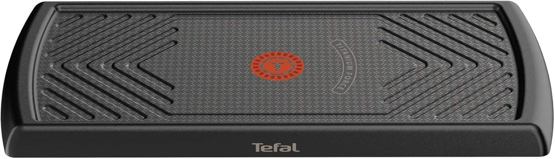 Tefal Raclette Gourmet RE610D | Raclette und Tischgrill | 8 Personen | Extra tiefe Pfännchen | Antih