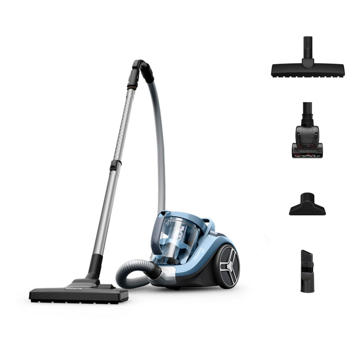 Rowenta RO4871 beutelloser Bodenstaubsauger Compact Power XXL | 550 Watt | 2,5L Staubvolumen | Kompa
