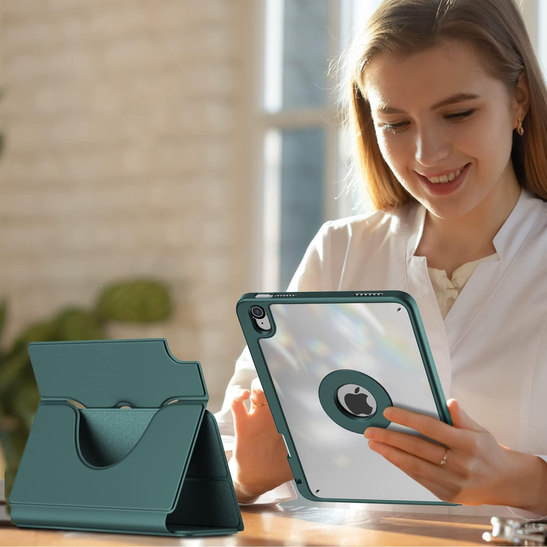 DINGGUAGUA Hülle für iPad 10 Generation 10.9 Zoll 2022 A2757/A2777,Hülle Abnehmbares Transparentes m