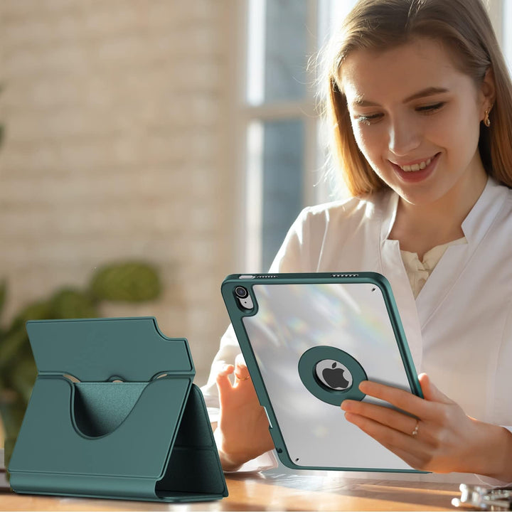 DINGGUAGUA Hülle für iPad 10 Generation 10.9 Zoll 2022 A2757/A2777,Hülle Abnehmbares Transparentes m