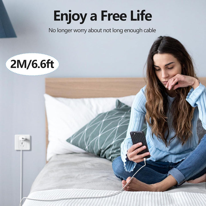 iPhone 17 16 Schnellladegerät, 2Pack 20W USB C Ladegerät für Apple iPhone 17 Pro Max/17 Air/16 Plus/