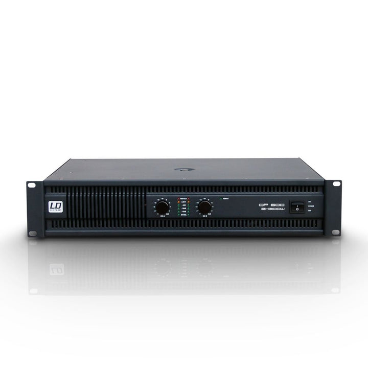 LD Systems DEEP2 600 ; PA Endstufe 2 x 300 W 2 Ohm oneSize, 2 x 300 W