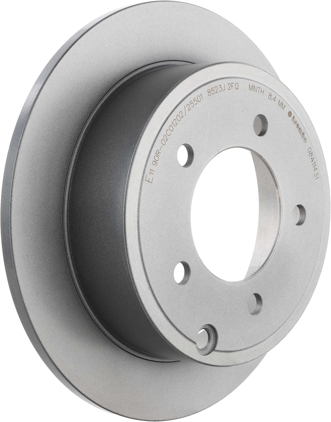 Brembo 08.A114.31 Hintere Bremsscheibe mit UV Lackierung, Anzahl 2