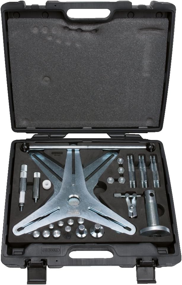 KS Tools 150.2160 SAC Kupplungswerkzeug-Satz (3-und 4-Loch-Teilung), 37-tlg.