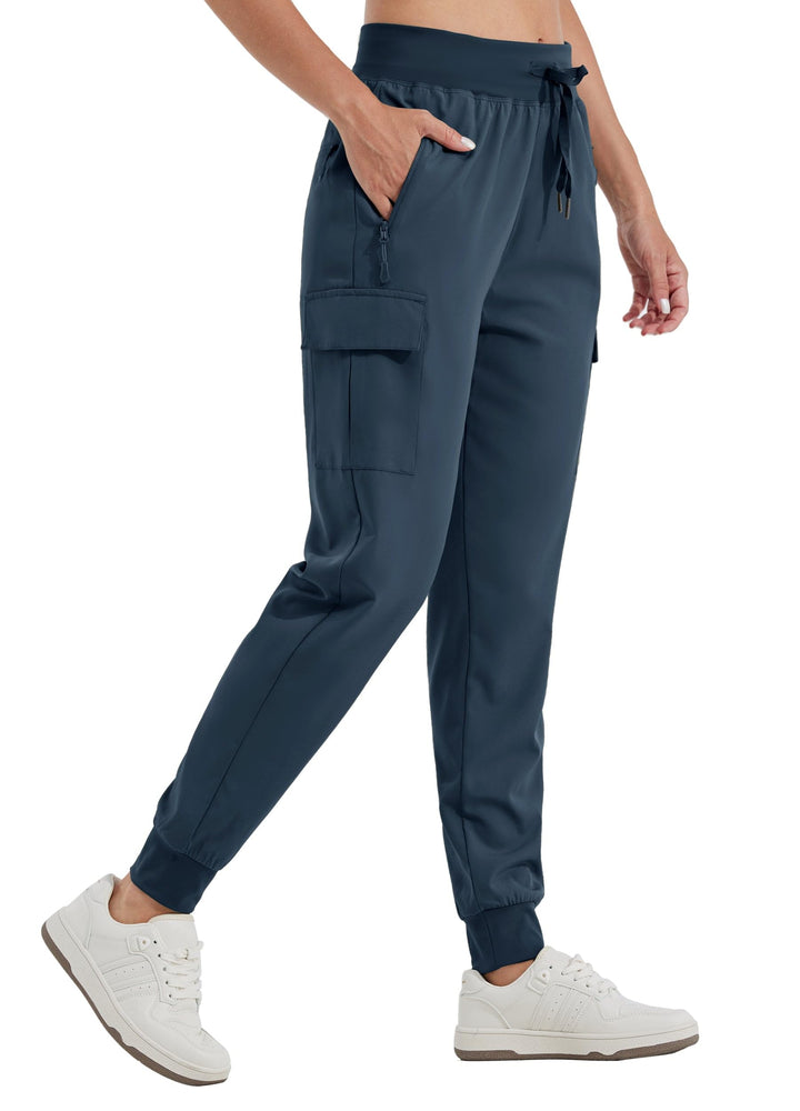 WILLIT Damen Trekkinghose Jogginghose Cargohose Leichte Wanderhosen Schnelltrocknende Wasserdicht Ar