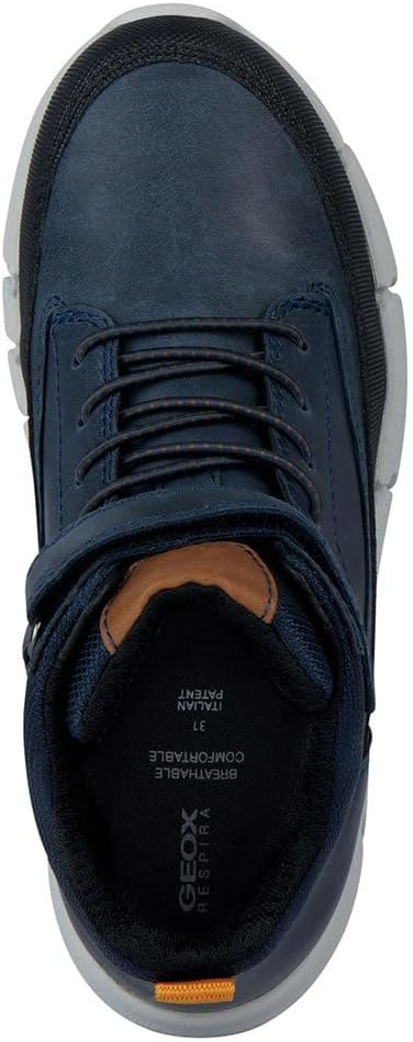 Geox Jungen J Flexyper Boy Sneaker 28 EU Navy, 28 EU Navy