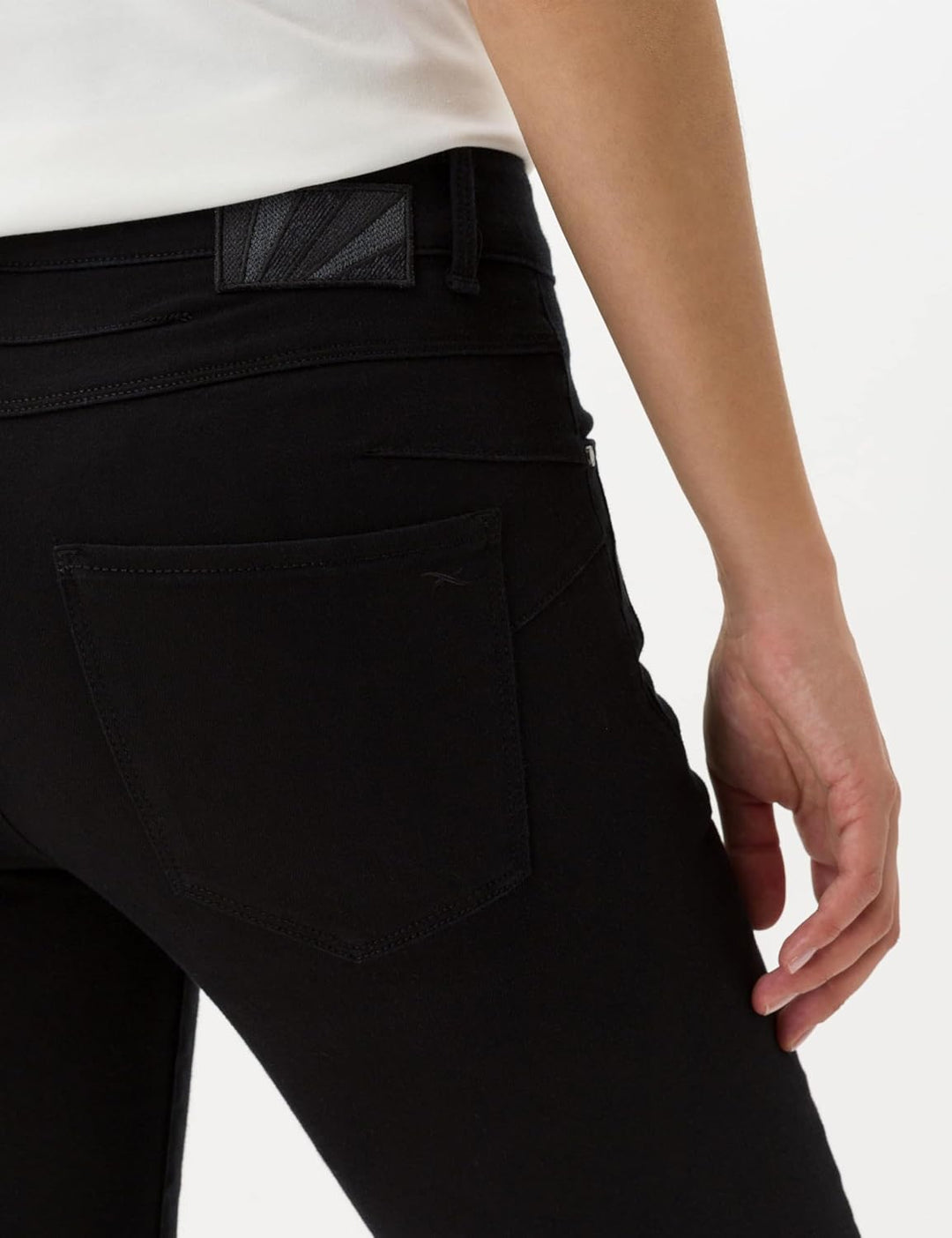 BRAX Damen Dummy Jeans 27W / 30L Clean Perma Black, 27W / 30L Clean Perma Black