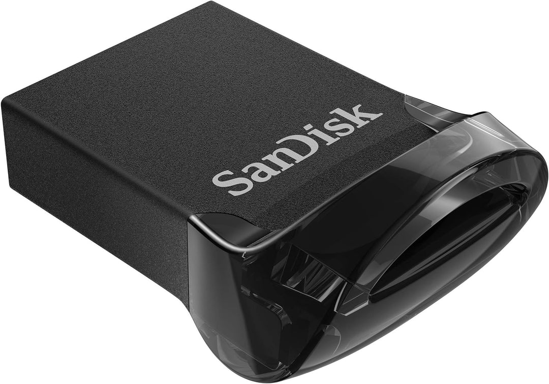 SanDisk Ultra Fit USB 3.2 Flash-Laufwerk 128 GB (Für Laptops, Spielkonsolen und Auto-Audiosysteme, P