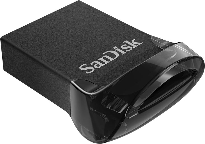 SanDisk Ultra Fit USB 3.2 Flash-Laufwerk 128 GB (Für Laptops, Spielkonsolen und Auto-Audiosysteme, P