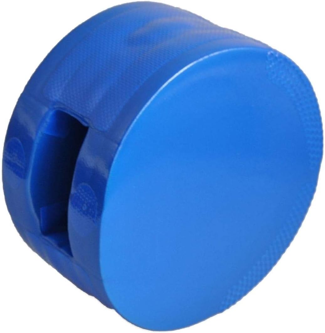 BAY Doppel-Handpratze aus Schaumstoff für Kampfsport, Beidseitig Nutzbar mit 20 cm Durchmesser, Blau