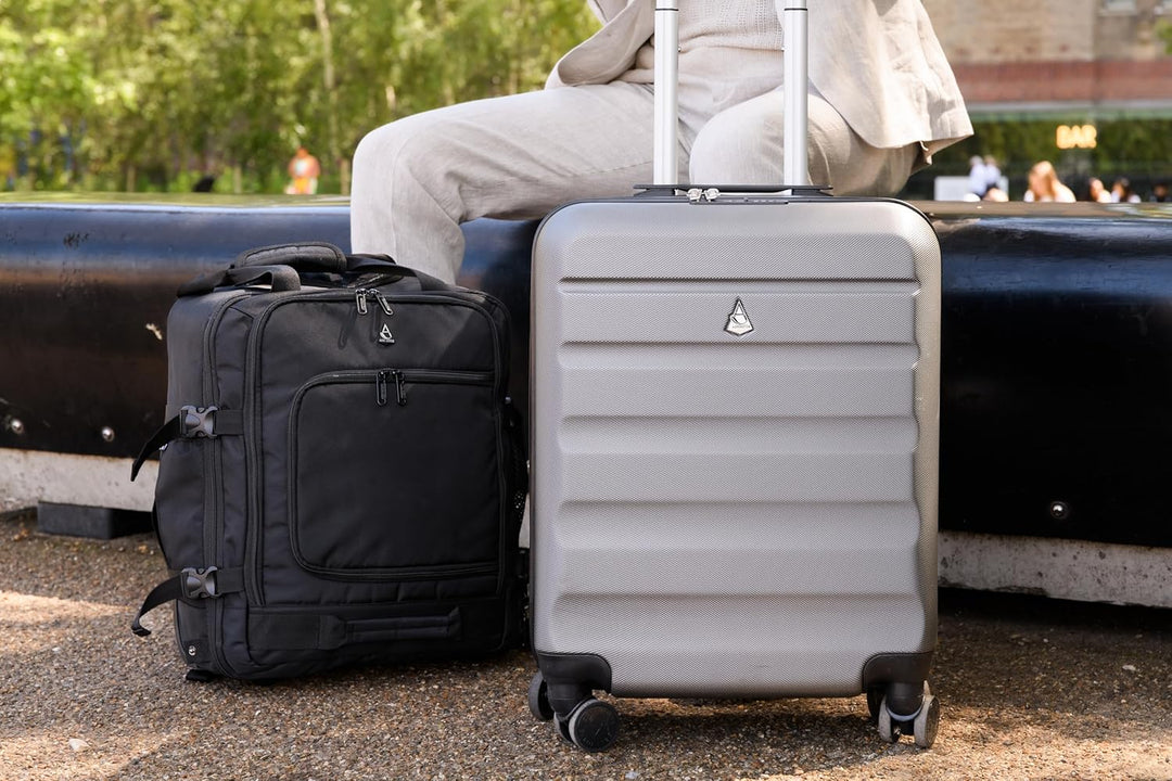 Aerolite 56x45x25 easyJet / British Airways / Jet2 Höchstbetrag 4-Rad Handgepäck Leichtgewicht Harts