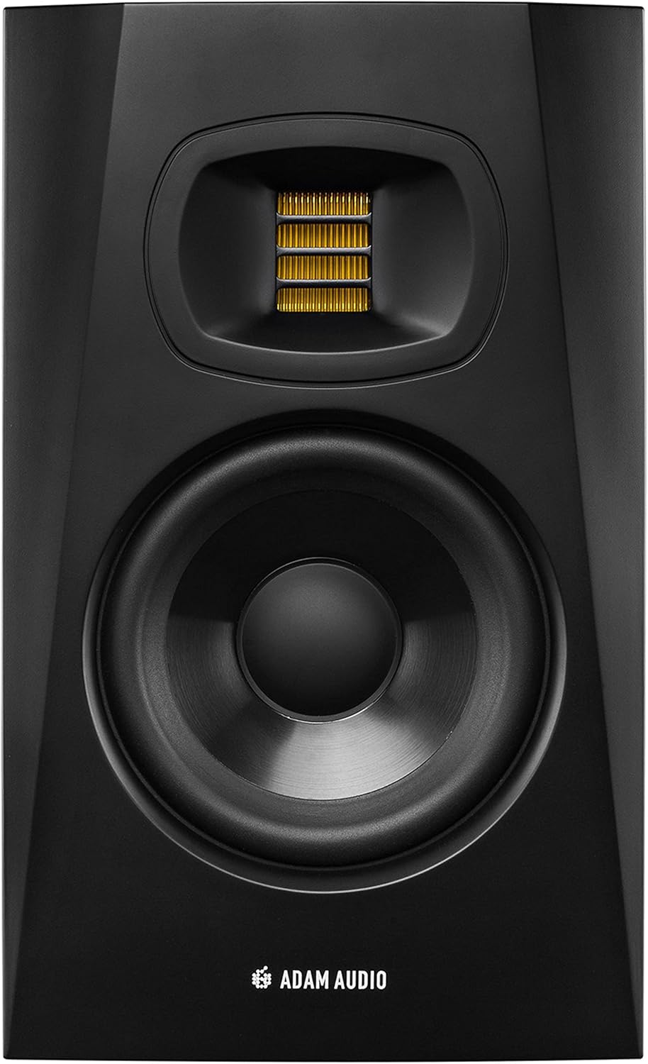 ADAM Audio T5V Studiomonitor für Aufnahmen, Mischungen und Mastering in Studioqualität, Schwarz, T5V