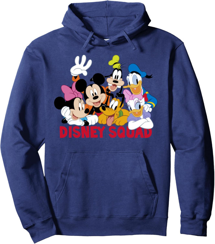 Disney Mickey And Friends Disney Squad Group Shot Pullover Hoodie