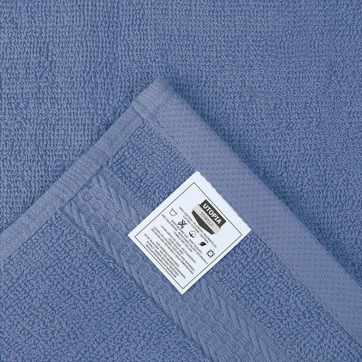 Utopia Towels Premium-Fingerspitzen-Handtuch, 30,5 x 30,5 cm, Electric Blue, 600 g/m², 100% Baumwoll