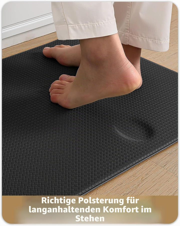 Color G Küchenläufer 2 Stück, küchenteppich waschbar rutschfest, Teppich küche mit Ölfest und Wasser