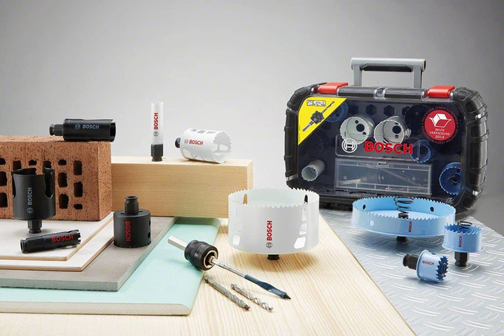 Bosch Professional 9 tlg. Lochsäge Progressor for Wood & Metal Set Sanitärinstallateur (für Holz und