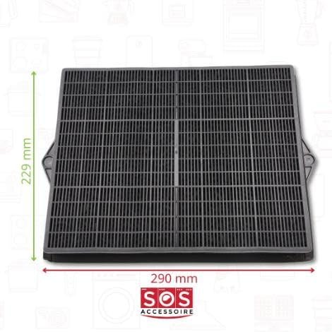 Fagor – Filter Kohle dkf41 290 x 230 mm – 74 x 0735