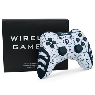 DuLingKer PC Controller Wireless, PS3 Controller PC Gamepad mit Dual Vibration, 2,4G Wireless Gaming