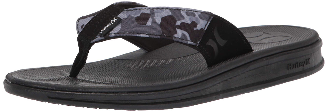 Hurley Herren M Icon Flip-Flop, Grau Meliert Le Grey Heather, 45 EU (US 11)