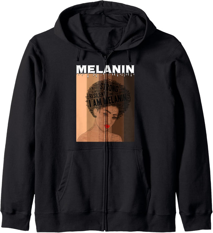 Oheneba: Melanin Afro Kapuzenjacke