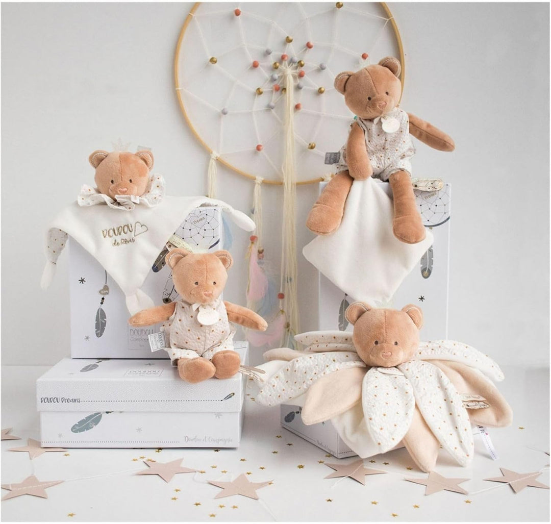 Doudou et Compagnie DC3549 ATTRAP-Dream - Bear Haustier-Doudou, beige, Uni