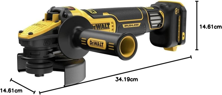 DEWALT DCG416VSN-XJ Akku-Winkelschleifer ohne Akku, ohne Ladegerät 18V