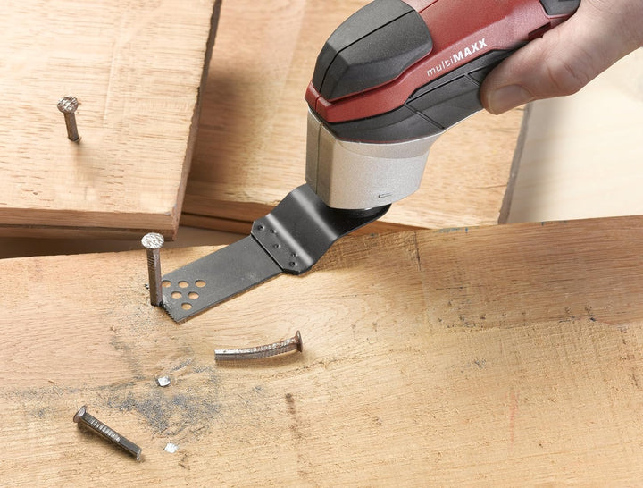 kwb AKKU-TOP Multitool Sägeblätter - Koffer-Set, 7-teilig, inkl. Tauchsägeblatt, Linienschneider und