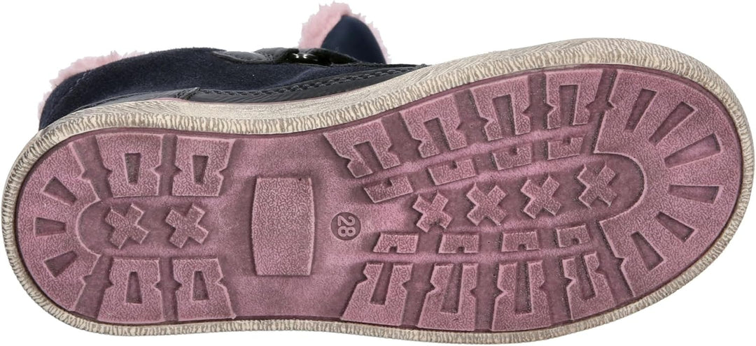 Lico Mädchen Sandrine V Schneestiefel 29 EU Marine Rosa, 29 EU Marine Rosa