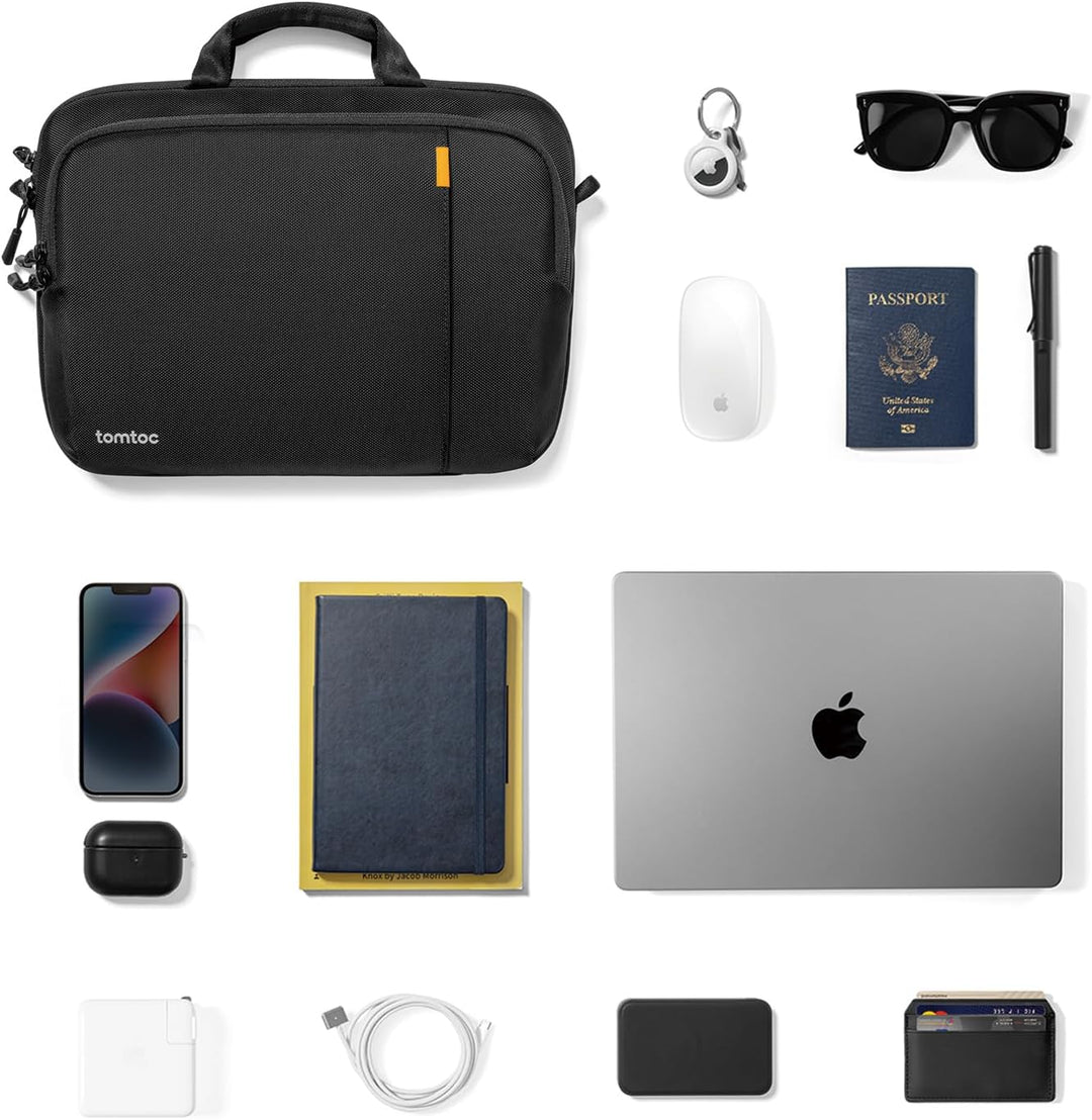 tomtoc Laptop Tasche für Neu 14-Zoll MacBook Pro M4/M3/M2/M1 Pro/Max (2024-2021) A3112 A3401 A3185 A