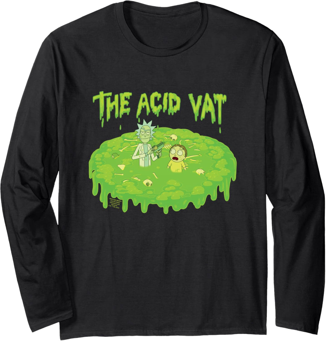 Rick and Morty The Acid Vat Langarmshirt