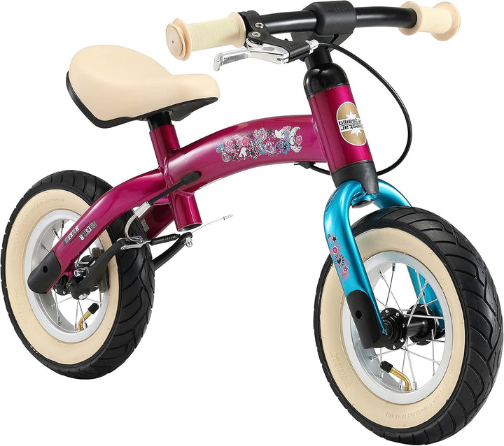 BIKESTAR Kinder Laufrad Lauflernrad Kinderrad für Mädchen ab 2-3 Jahre | 10 Zoll Sport Kinderlaufrad