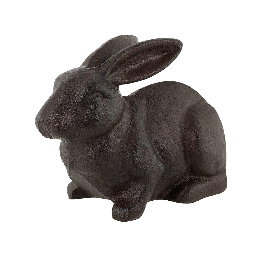 Kaninchen Statue Buchstützen, Vintage Gusseisen Tierform Buchstützen für schwere Bücher, Home Librar