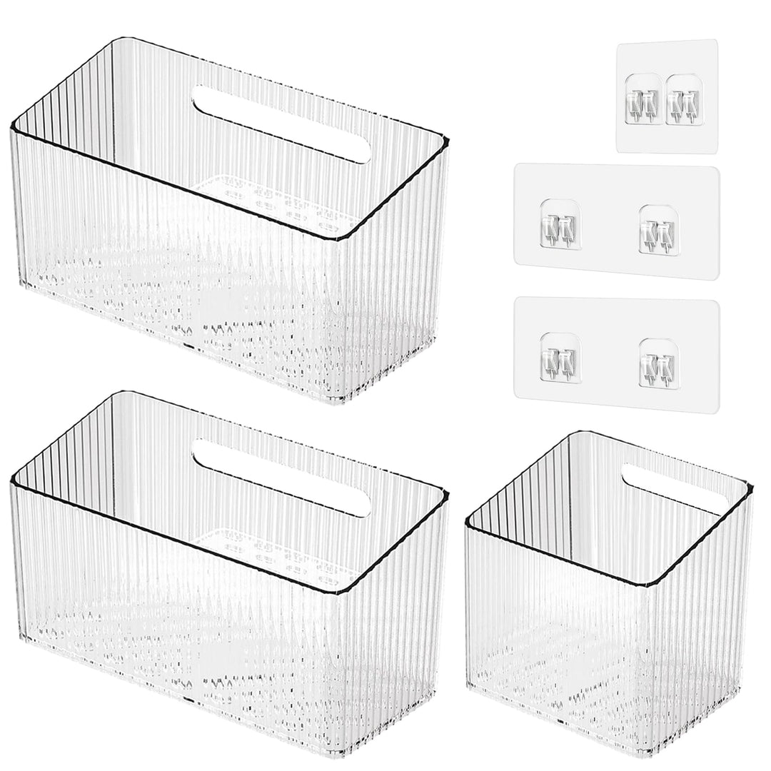 3 Stück Küchenschranktür Organizer Küchenschranktür Aufbewahrungsbox Selbstklebendes Wandmontierte A