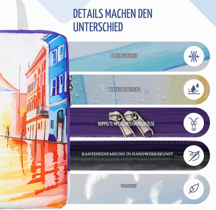 Gonex Compression Packing Cubes 4er Set, Gonex Kleidertaschen 4-teilig Verpackungswürfel, Kleidertas