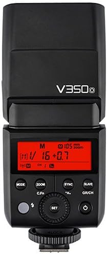 GODOX Speedlite Ving V350N Nikon, Schwarz