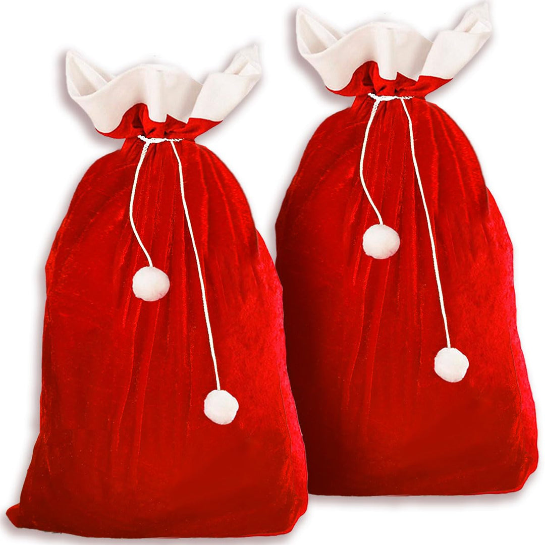 Jonami Weihnachtssack XXL 2 Nikolaussack Weihnachtsmann Sack Santa Sack Geschenkesack Weihnachtsmann