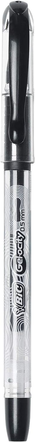 BIC Gel-ocity Smooth Stick Gel Pens, Fine Point, 0.5mm, Assorted Ink (8 Pack) 1 Stück (1er Pack), 1