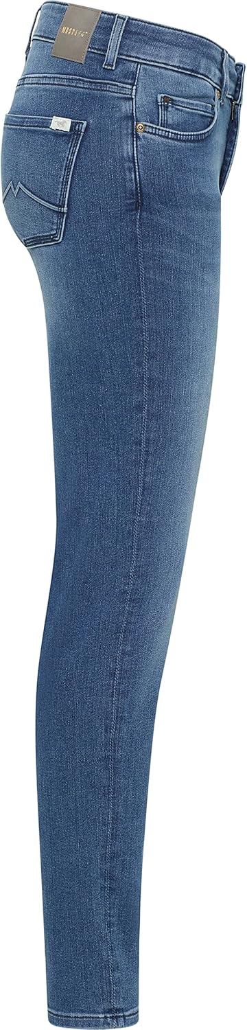 MUSTANG Damen Slim Fit Fit Crosby Relaxed Slim 27 Slim Lang Blau, 27 Slim Lang Blau