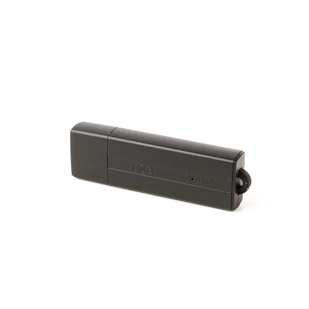 MemoQ MQ-U350 USB-Speicher und digitales Diktiergerät, 8 GB, Schwarz