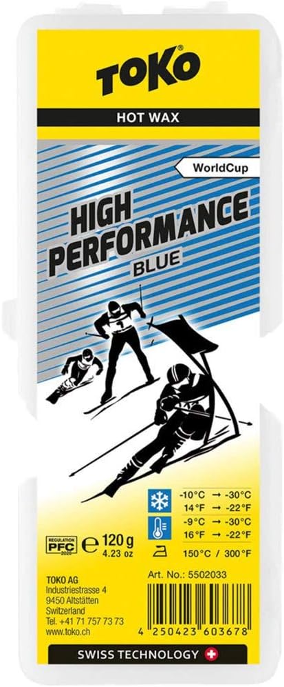 Toko Skiwachs High Performance, Blau