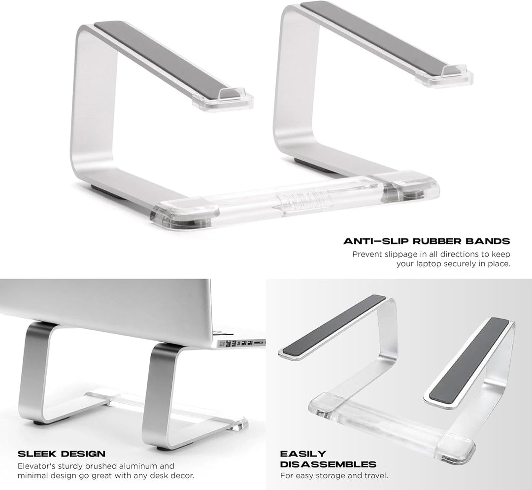 Griffin Elevator Aluminium-Ständer für Apple Macbooks & Notebooks & Laptops [Laptop Ständer aus gebü
