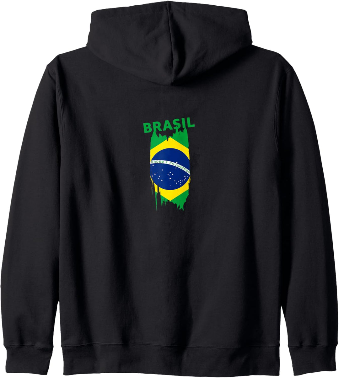 Flagge Brasilien Kapuzenjacke