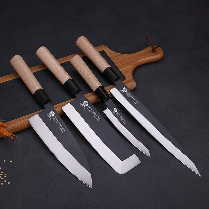 WILDMOK Sashimi-Messer 25,5 cm – Perfektes Yanagiba-Messer zum Schneiden von Sushi, Filetieren und Z