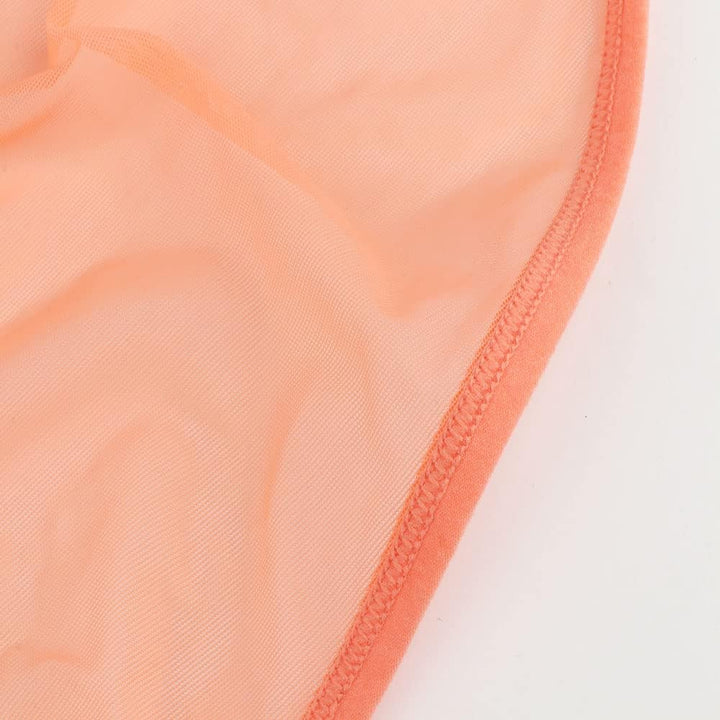 Herren Boxershorts Transparent Leicht Luftig Atmungsaktiv Bequem Geeignet für den Sommer Schwarzoran