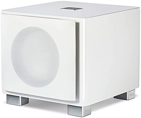 REL T/9x 25,4 cm betriebener Subwoofer – versiegeltes Design mit Class-AB-Verstärker, Cinch-Eingänge
