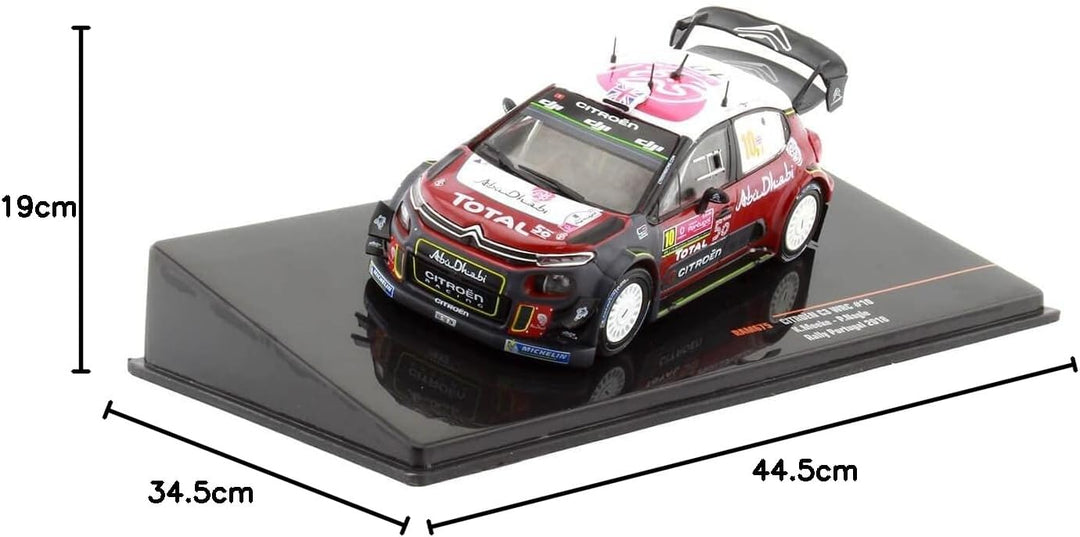 Ixo Citroen C3 WRC #10 Rallye Portugal 2018 Meeke, Nagle 1:43