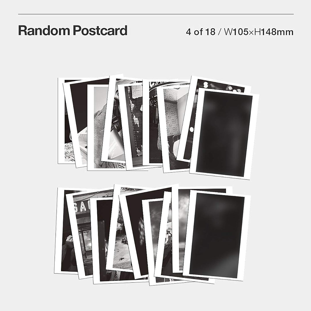 ROSE - First Single Album [-R-] Photobook + Lyrics Paper + Postcard + Polaroid + Sticker Set + CD +