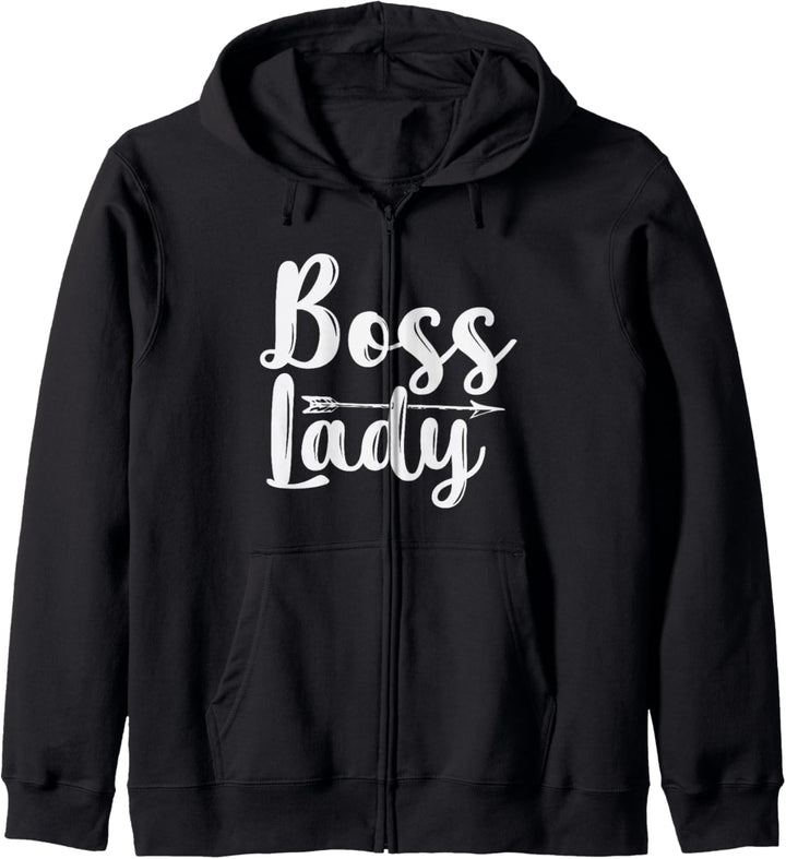 Boss Lady Boho Entrepreneur Business Woman Kapuzenjacke