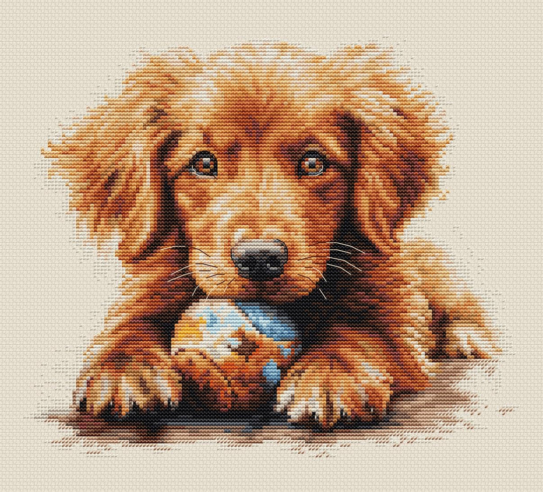 Luca-S Kreuzstich-Set "The Play Time"