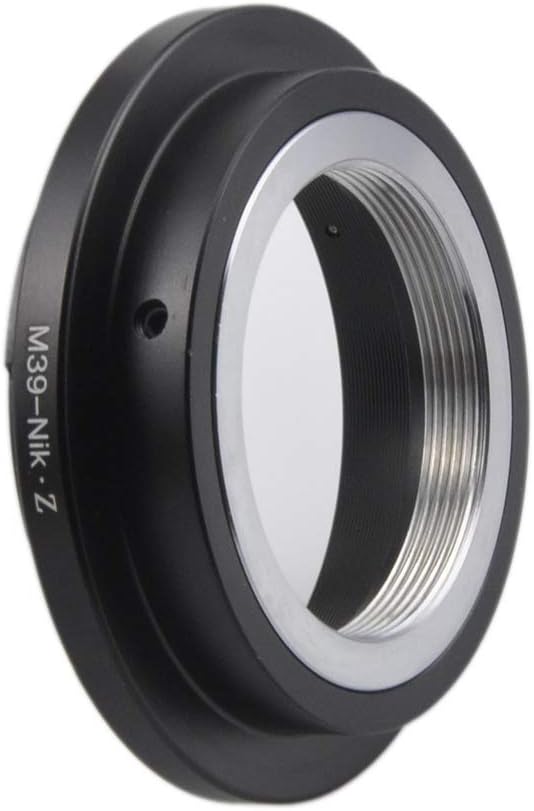 M39-Niko Z Objektivadapter Adapterring,für Leica L39 M39 39mm Objektiv Kompatibel für Nikon Z 7 und